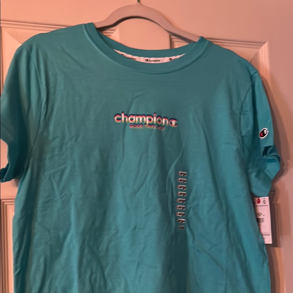 Champion Men's Blue T-Shirt